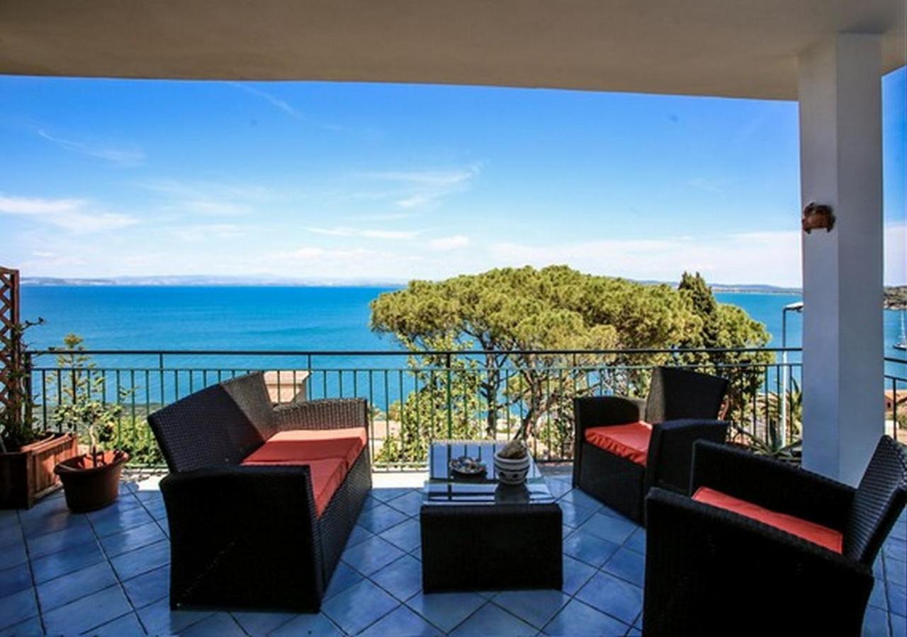 Terrace Sea View Lägenhet Porto Santo Stefano  Exteriör bild