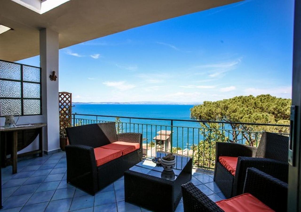 Terrace Sea View Lägenhet Porto Santo Stefano  Exteriör bild